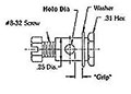 Zinc Plated Swivel Assembly